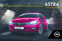 Opel Astra K 2017 navod k obsluze CZ-1